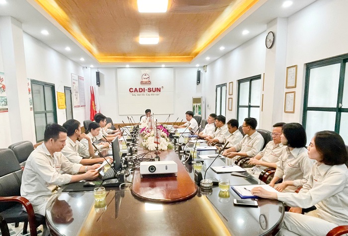 CADI-SUN hoàn thành đánh giá ISO đợt 2/2024